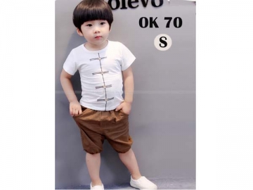 baju setelan anak kopitiam chinatown